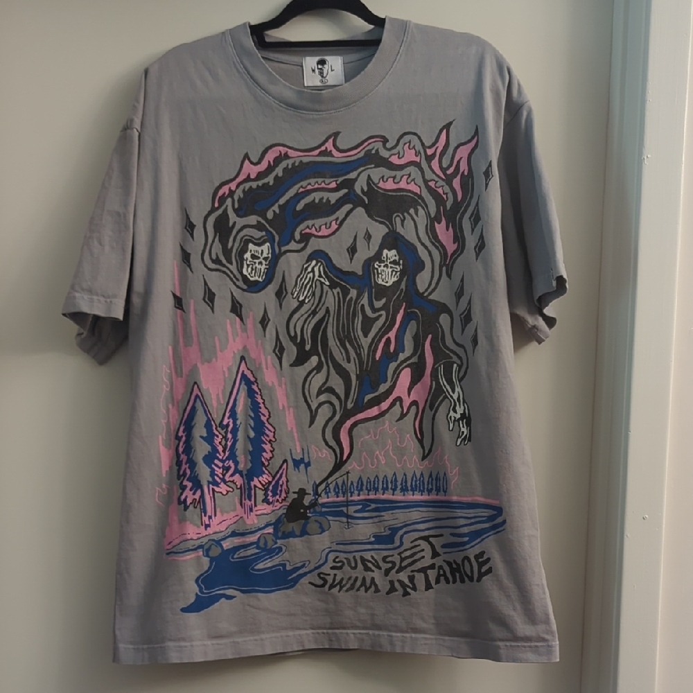 Warren Lotas Sunset Swim In Tahoe And T-shirt